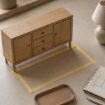 Buffet etroit 30 à 40 cm pour ranger sans bloquer le passage