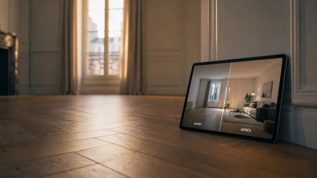 Home staging virtuel : de la pièce vide à la vente plus rapide