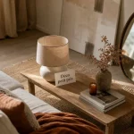 Décoration intérieure but : tapis, lampe et miroir pour un style harmonieux