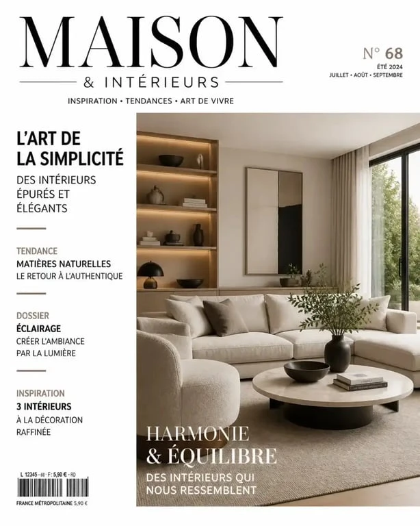 Idée de decoration salon moderne et harmonieuse
