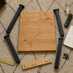 Pied table basse 40 cm : fixation et patins pour éviter les erreurs