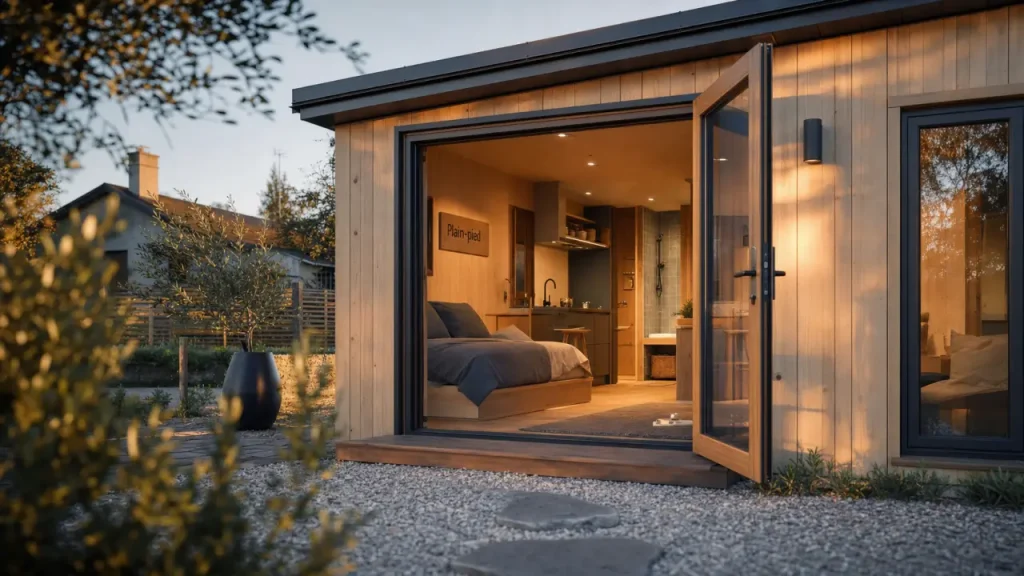 Tiny house plain-pied : le confort accessible sans mezzanine, marche ni escalier