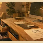 Bureau en bois clair : bureau en bois pour espace et usage