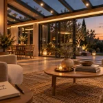 Éclairage véranda intérieur : spot LED mal placé qui éblouit