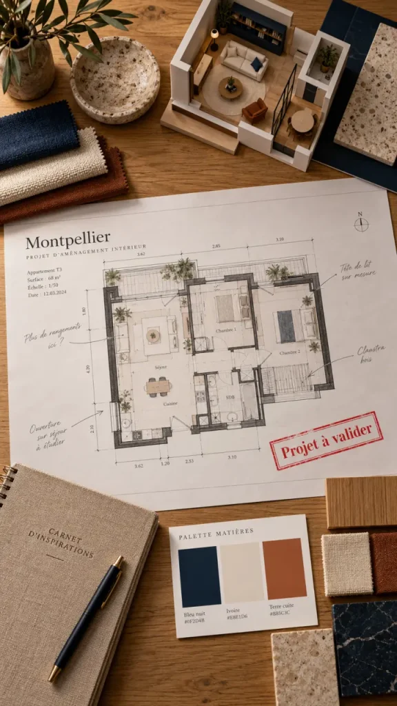 Formation décorateur d’intérieur à Montpellier : décoration ciblée ou cursus de 5 ans ?