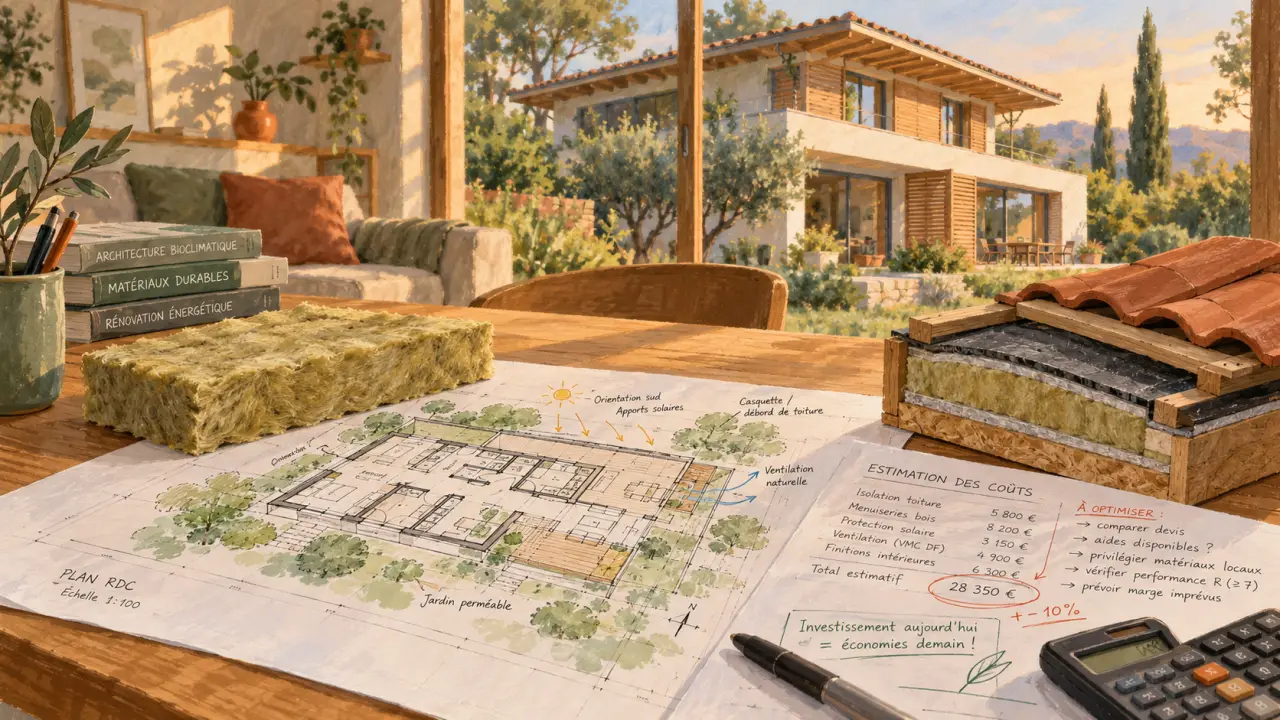 Maison écologique : isolants et calcul de besoins avant autonomie